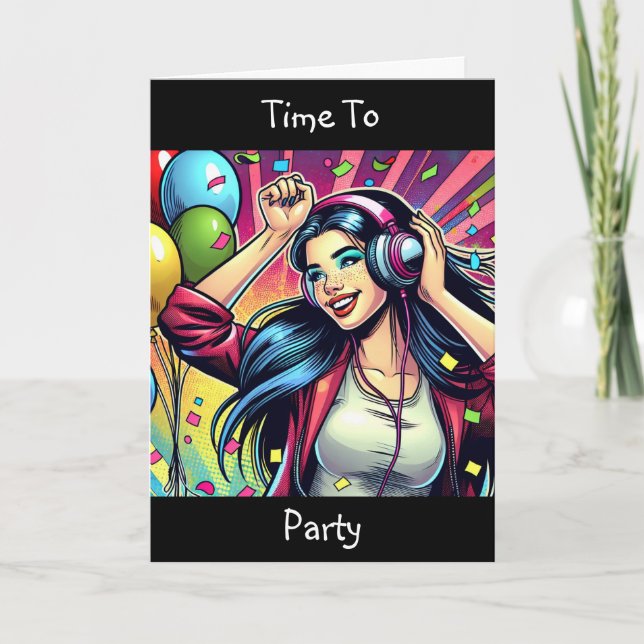 It's Your Birthday | Let's Celebrate You Card (Front)