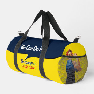 It's Your Custom Rosie Party Personalise This Duffle Bag