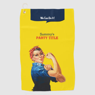 It's Your Custom Rosie Party Personalise This Golf Towel