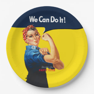 It's Your Custom Rosie Party Personalise This Paper Plate