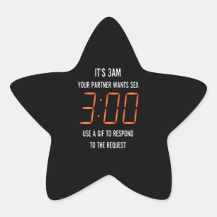 It's Your Partner Wants Use A Gift To Respond Star Sticker