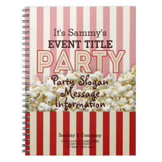 It's Your Personalised Party Supply. Notebook