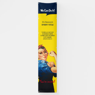It's Your Personalised Rosie Party Vertical Bold Banner