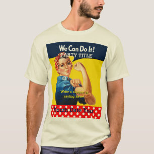 It's Your Rosie Party Tee Personalise it