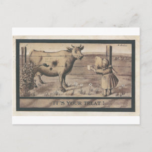 It's Your Treat! Postcard