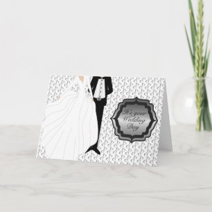 It's your Wedding Day Greeting - Silver Card