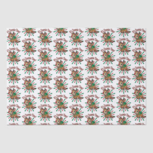 "It's Zoomie Time! Christmas Reindeer Tissue Paper