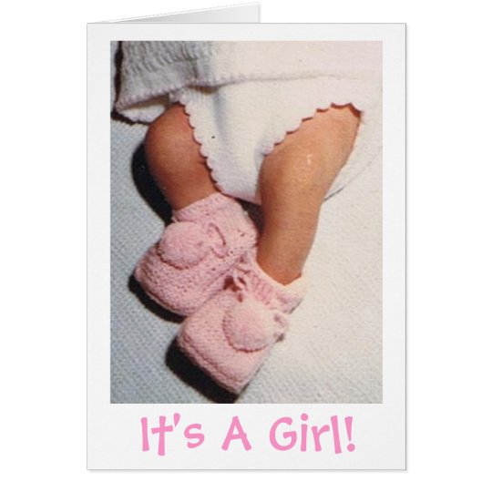 Its's A Girl! Card