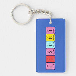Itsuki periodic table name keyring