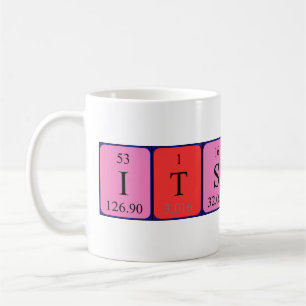 Itsuki periodic table name mug
