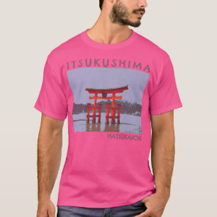 Itsukushima Park Japanese Tourism Travel Premium T-Shirt