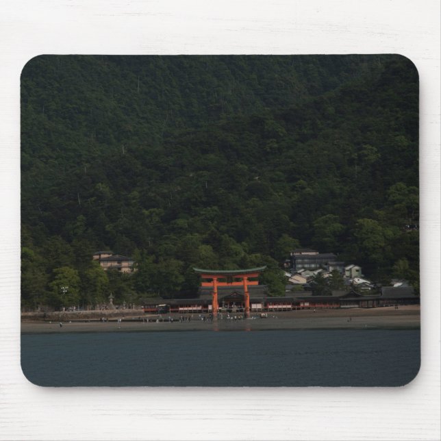 Itsukushima Shrine Torii Mousepad (Front)