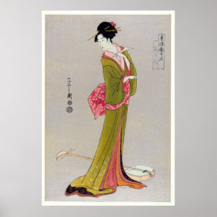 Itsutomi (1793) by Eishi Hosoda 1756-1829 Poster
