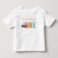 Itsy Bitsy Spider First Birthday Custom T-shirt