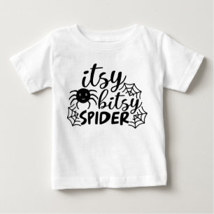 Itsy Bitsy Spider Halloween Baby T-Shirt