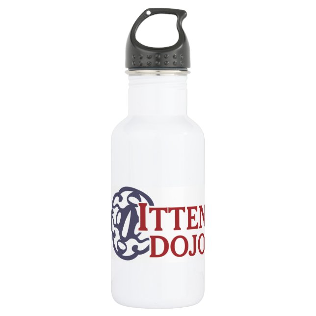 Itten Dojo 18 ounce Water Bottle (Front)