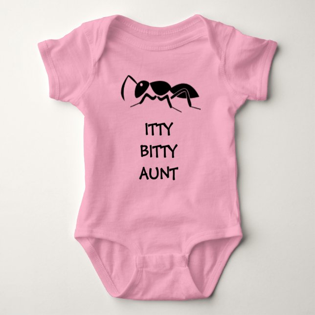 ITTY BITTY AUNT BABY BODYSUIT (Front)