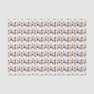 Itty Bitty Bunny Rabbits Tissue Paper