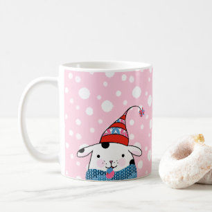 Itty Bitty Knitting Doggie Mug