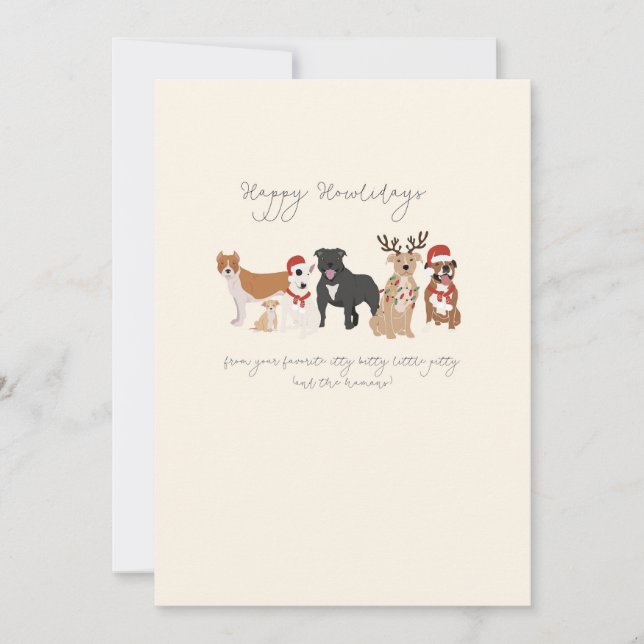 Itty Bitty Pitty card (Front)