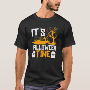 Itu2019s Halloween Time Spooky Graveyard Costume T-Shirt