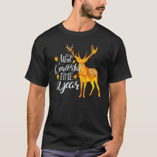 Itu2019s The Most Wonderful Time Of The Year Deer  T-Shirt