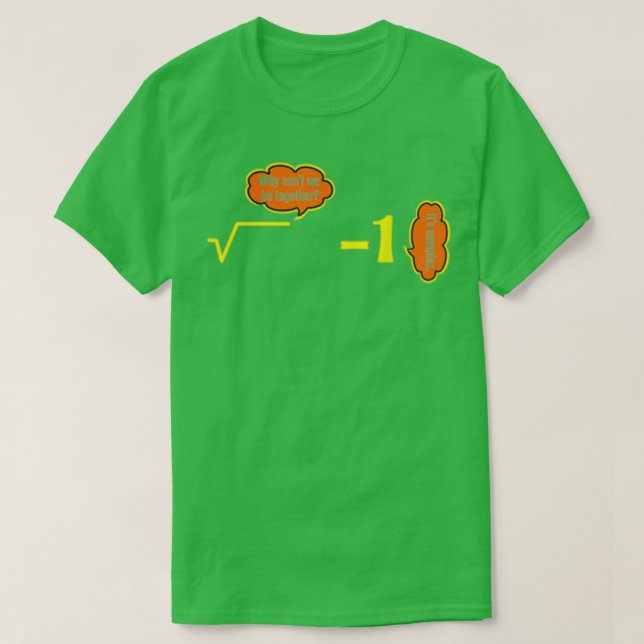 Itx27s Complex Numbers Math Jokes Humour T-Shirt (Design Front)