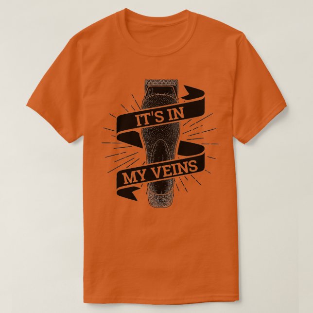 Itx27s In My Veins Black Version T-Shirt (Design Front)