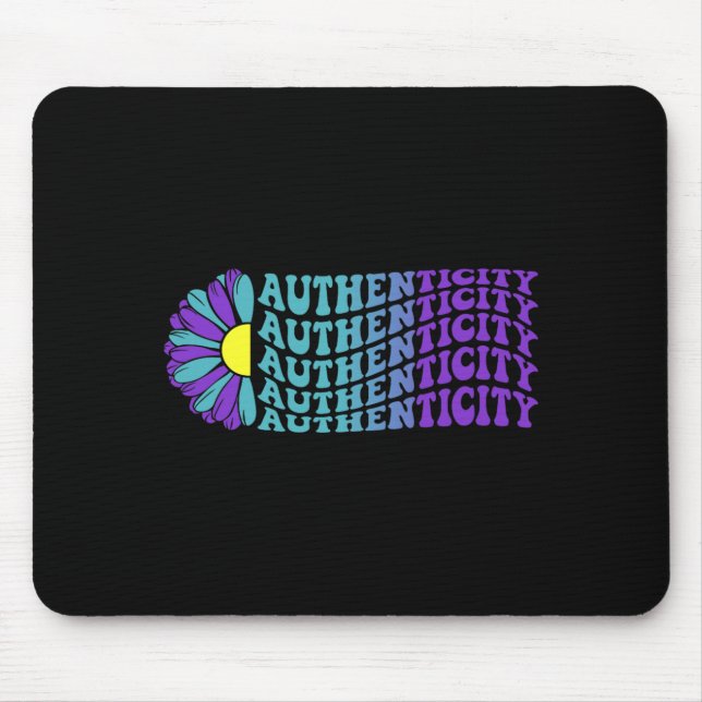 Ity Prevention Awareness Suower Mouse Mat (Front)