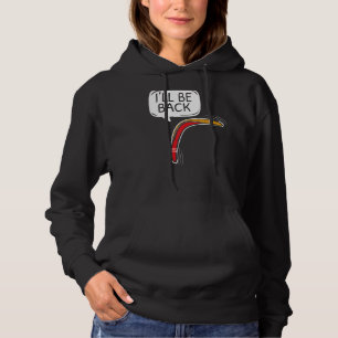 Iu2019ll Be Back Aboriginal Australian Boomerang Hoodie