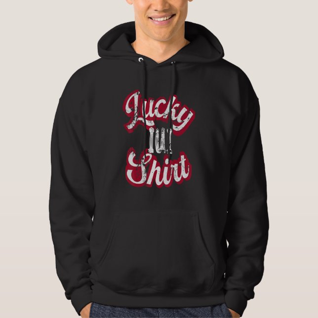 IUI Mum Transfer Day Retro Lucky IUI For Women Men Hoodie (Front)