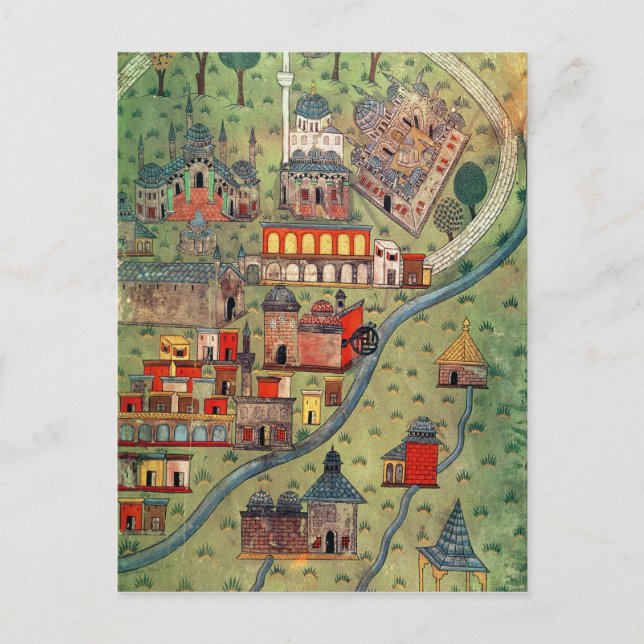 IUK T.5964 View of Eskisehir Postcard (Front)