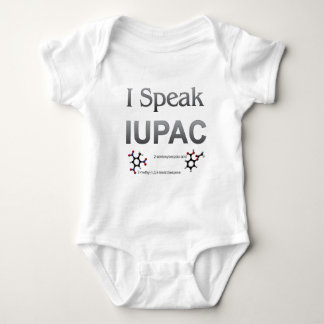 IUPAC International Union Pure & Applied Chemistry Baby Bodysuit
