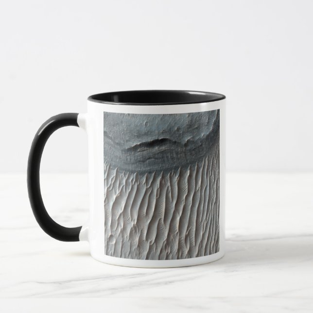 Ius Chasma, a large canyon on Mars Mug (Left)