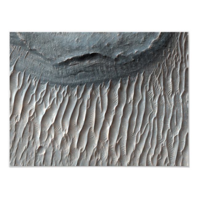 Ius Chasma, a large canyon on Mars Photo Print (Front)