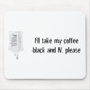IV Coffee Drip Mouse Mat