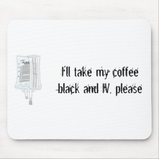 IV Coffee Drip Mouse Mat