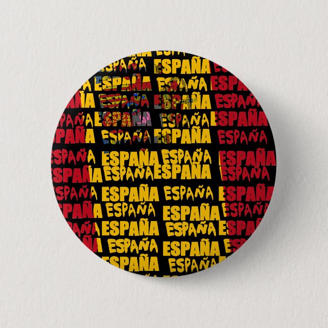 IV - ESPAÑA CST 6 CM ROUND BADGE (Front)