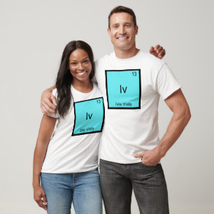 Iv - Isla Vista Funny Chemistry Element Symbol Tee