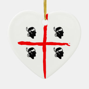 IV - SARDEGNA 4 mori Ceramic Tree Decoration