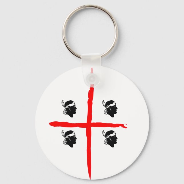 IV - SARDEGNA 4 mori Key Ring (Front)