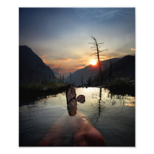 Iva Bell Hot Springs Sunset Ansel Adams Wilderness Photo Print