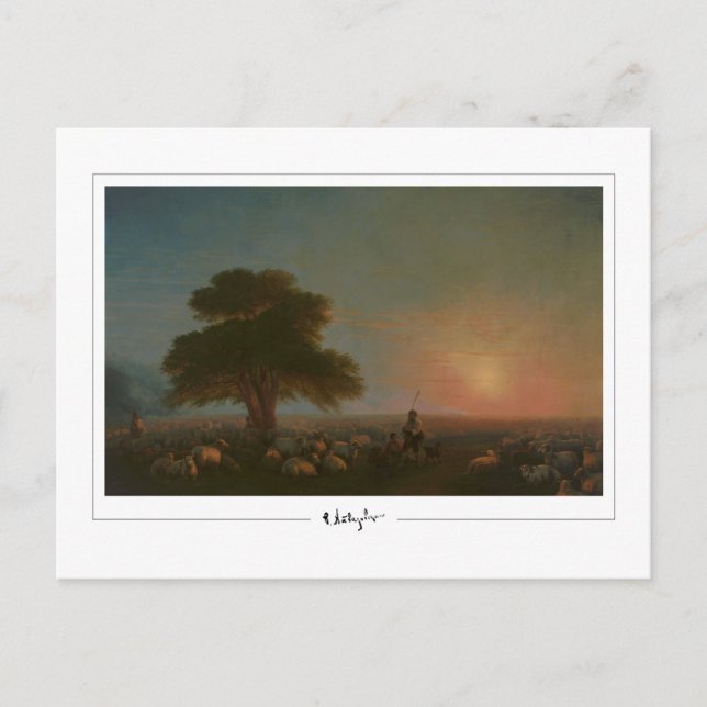 Ivan Aivazovsky #370 - Fine Art Postcard (Front)