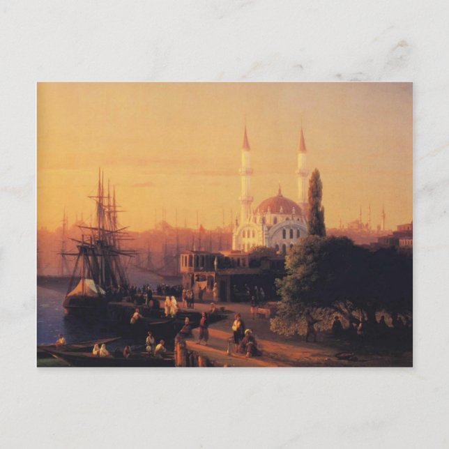 Ivan Aivazovsky- Constantinople Postcard (Front)