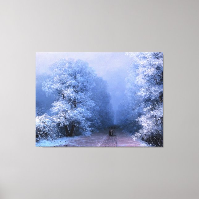 IVAN AIVAZOVSKY - Winter Landscape II - 1881 - Canvas Print (Front)