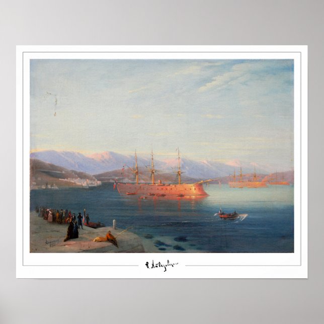 Ivan Aivazovsky Zedign Art Poster #161 (Front)