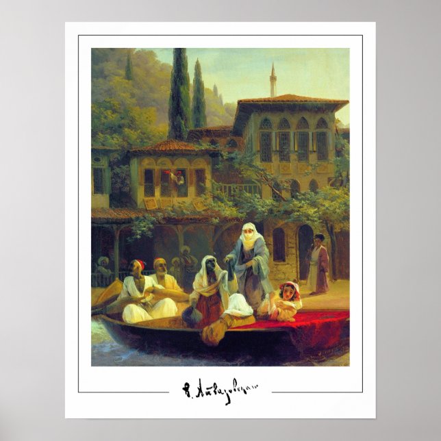 Ivan Aivazovsky Zedign Art Poster #3 (Front)