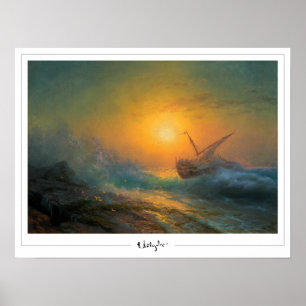 Ivan Aivazovsky Zedign Art Poster #363