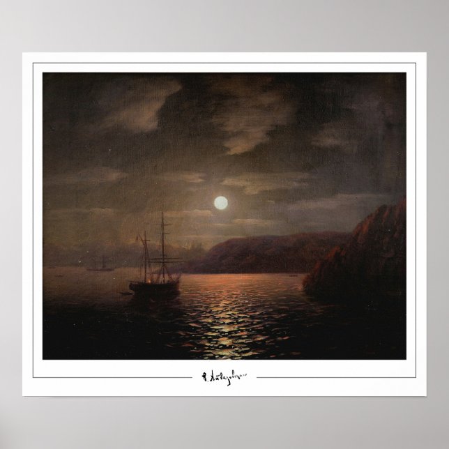 Ivan Aivazovsky Zedign Art Poster #52 (Front)