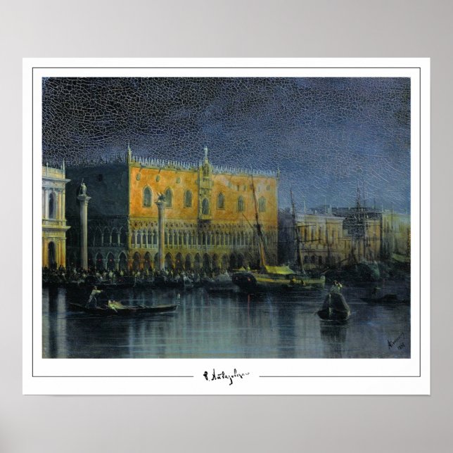 Ivan Aivazovsky Zedign Art Poster #655 (Front)